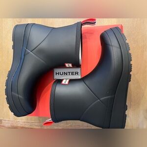Hunter Matte Blue Waterproof Boots